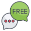 Free chat icon