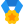 Flower shaped medal with star in centre icon