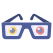 3d Glasses icon