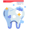 Tooth brushing icon