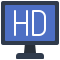 Hd icon