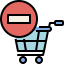 Remove From Cart icon