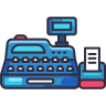 Modern Cash register-Clerk icon