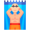 Sunbathing Male icon