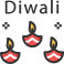 Diwali Lamp icon