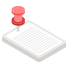 Pushpin Document icon