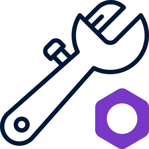 adjustable wrench icon