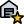 Warehouse with star logotype - favorite storage unit icon