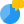 Pie chart report diagram with chat bubble to share with peers icon