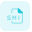 SMI Synchronized Multimedia Integration that contain media presentations icon