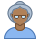 Person Old Female Skin Type 6 icon