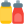 Mix sauces for mustard and other in a bottle icon