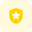 Law enforcement police uniform star shield badge icon