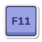 F11 Key icon