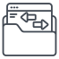 Folder Transfer icon