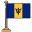 Barbados Flag icon