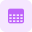 Make table in document or spread sheet icon