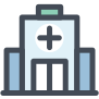 Health clinic icon