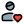 Favorite user profile picture with heart logotype icon