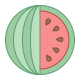 Cutted Watermelon icon