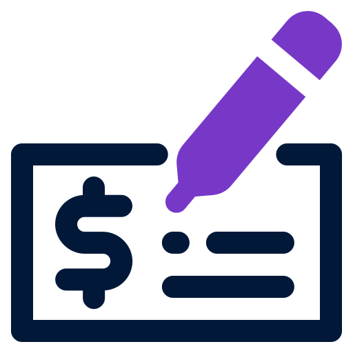 cheque icon