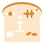 bread baking icon