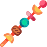 BBQ skewer icon