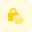 Child lock applied on a maze application program icon