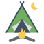 Camp icon