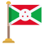 Burundi Flag icon