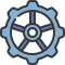 Cog icon