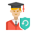 Education Insurance icon