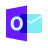 微软的Outlook icon