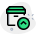 Shipping Box delivery with an upper arrow symbol icon