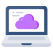 Cloud Laptop icon