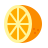 Half Orange icon