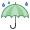 阴雨天气 icon