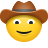 Cowboy Hat Face icon