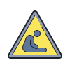 Danger Of Suffocation Hazard icon