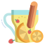 Hot Tea With Lemon icon