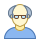 Person Old Male Skin Type 1 and 2 icon