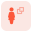 Copy function of user handling computer layout icon