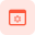 Intenet browser setting and maintenance application menu icon