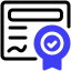 Certificate icon