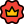 Crown in flower shaped premium membership logotype icon