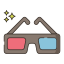 3d Glasses icon