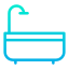 Bathtub icon