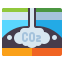 Carbon Dioxide icon