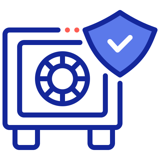 Safe box icon