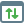 Uplink and downlink stats on a web browser icon